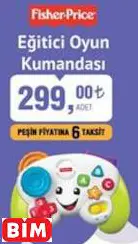 FİSHER PRİCE EĞİTİCİ OYUN KUMANDASI
